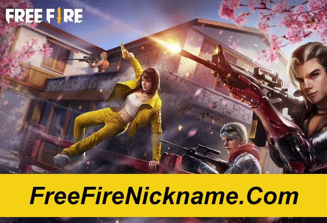 Free Fire NickName ❤️ Name Generator 1️⃣ Style