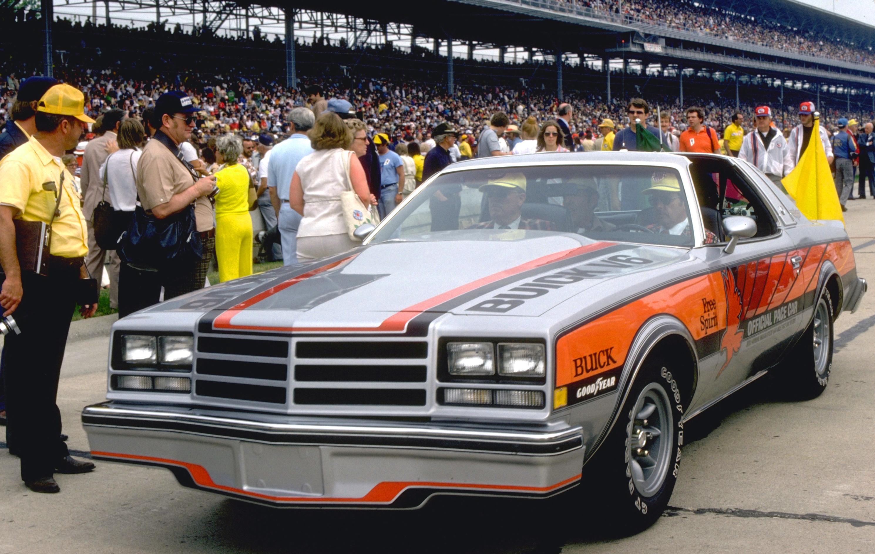 Buick’s turbocharging legacy got its start with the 1976 Century modified to pace the Indianapolis 500 that year. | Buick photo