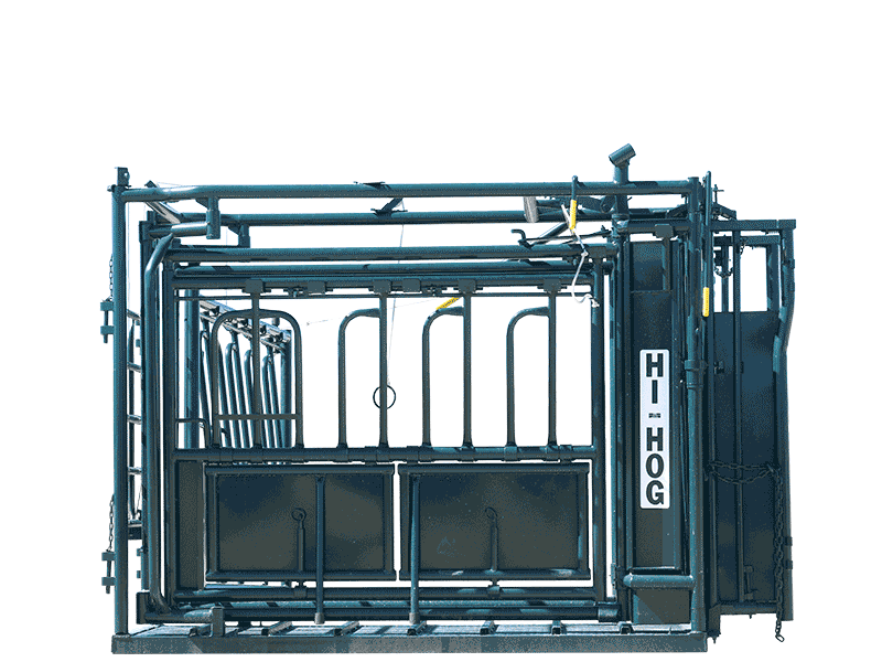 Hi-Hog PA Squeeze Chute provides unmatched animal access
